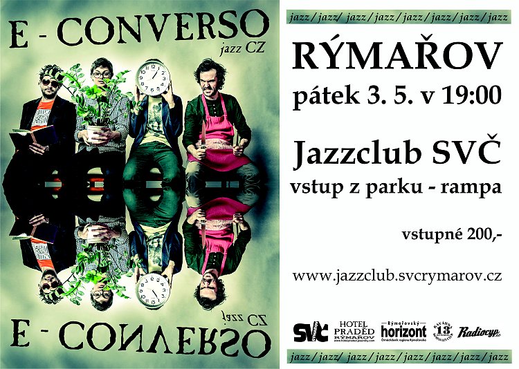 E - Converso 3. 5. v Jazzclubu SVČ