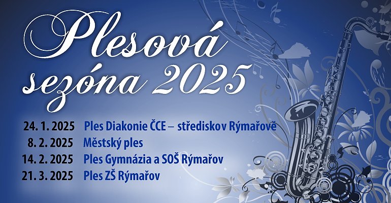 Plesová sezóna 2025